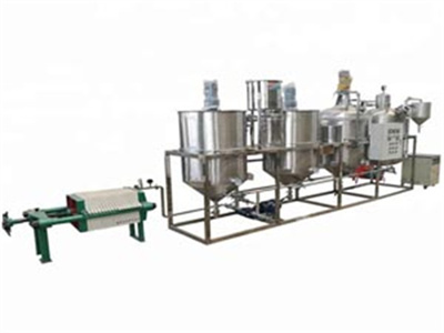 produce 4vegetable oil seed oil refining process machine in south africa