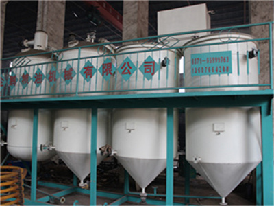 somalia 20-30td sunflower oil refining machine for rice bran