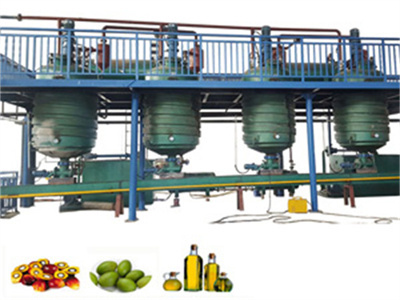 syria palm soybean oil refining machine