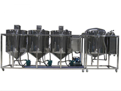 malawi factory supply oil refining machine dry oil refinery