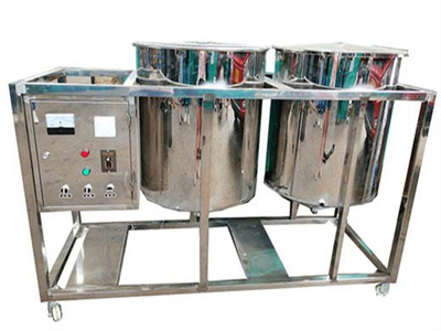 lesotho copra oil refining machine