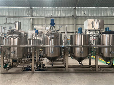 black seed oil refining machine easy to operate oil refining machine
