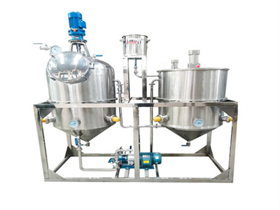 10-45ton day semi-continuous oil refining machine in nepal