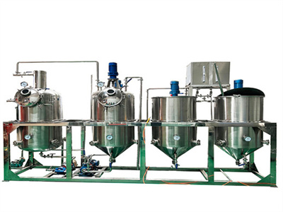 canada hot peanut palm oil refining machine with filtration system