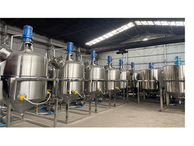 rwanda best selling olive corn germ oil refining machine
