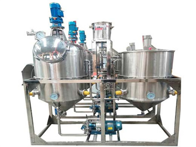 commercial plant of peanut oil refining machine in burundi