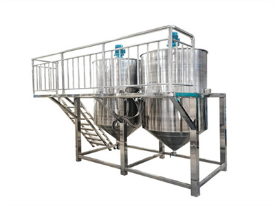 canada high quality continuous oil refining machine for use rapeseed