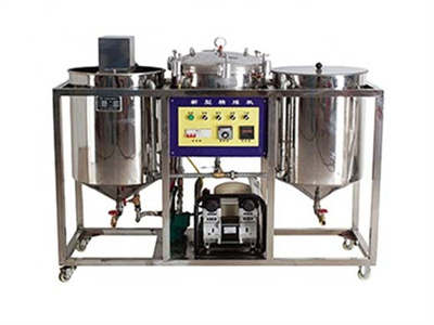 burundi high graded palm grape seed oil refining machine