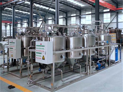 stainless steel palm oil refining machine price in mozambique