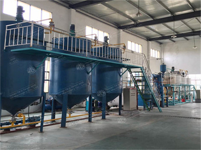 south africa top quality soybean oil refining machine with best quality