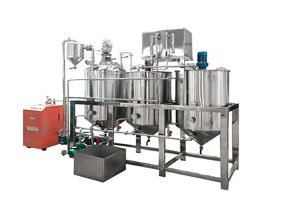 syria great quality edible type rapeseed oil refining machine