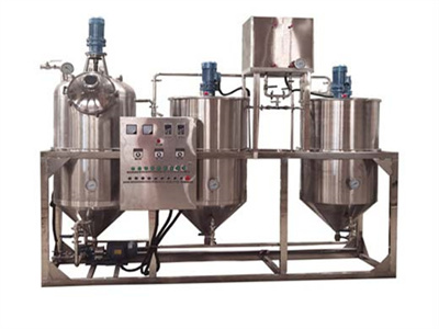 malawi new design conventional system in palm oil refining machine