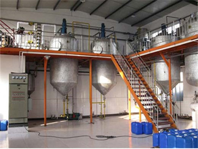 10t/d sunflower oil refining machine processes in uganda