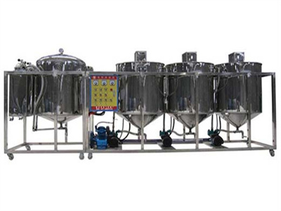 black seed small soybean oil refining plant for flaxseed