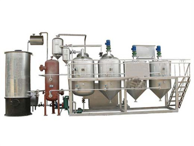 500kg/h sunflower flaxseed oil refining machine in pakistan