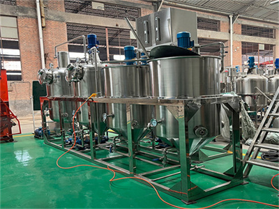 canada best selling coconut oil refining plant