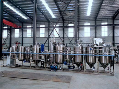 america oil refining machine plam oil refining machine with high oil yield