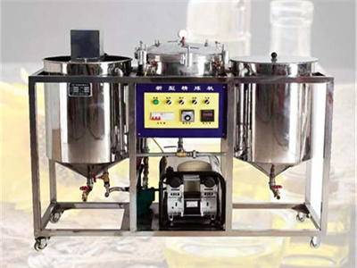 factroy supply sunflower peanut peanut oil refining machine