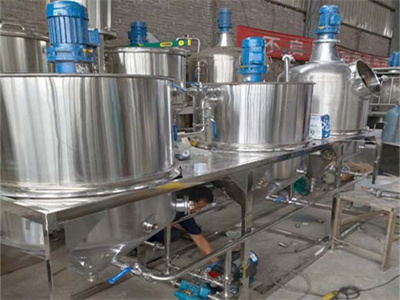 almond 1-5tph cottonseed oil refining machine in vietnam