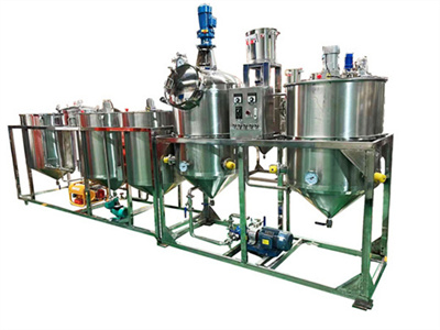 vietnam edible oil refinery machine for extraction oil from vegetable