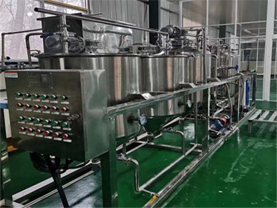 type and hot sunflower cooking oil refining plant