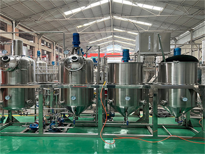 nigeria high capacity soybean peanut combined oil refining machine